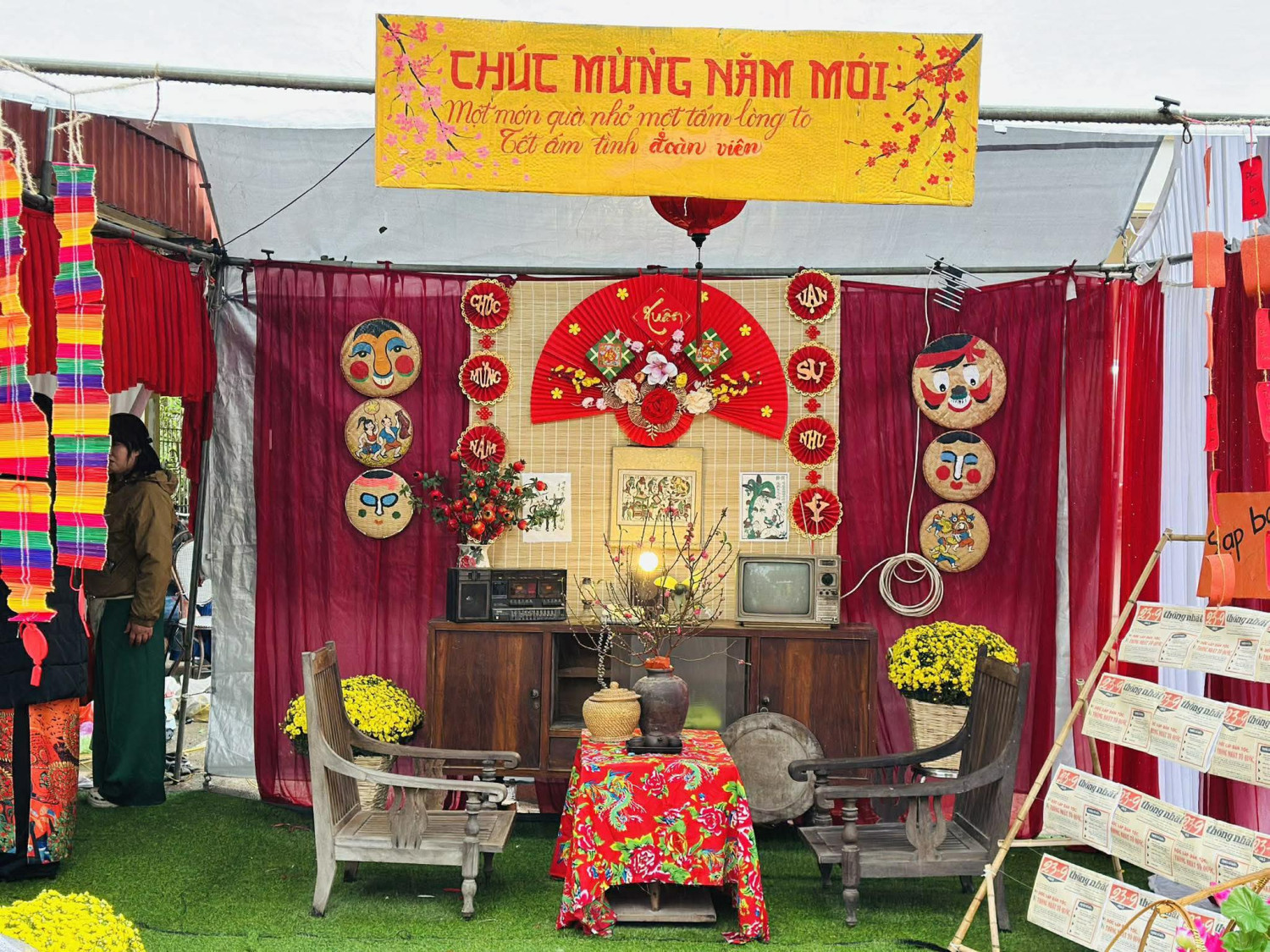 HỘI CHỢ XUÂN TRƯỜNG TIỂU HỌC TAM HƯNG – NÉT ĐẸP VĂN HÓA NGÀY TẾT